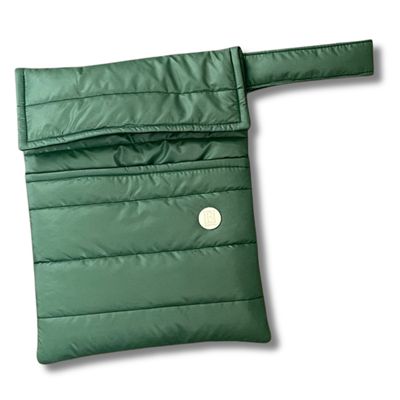 FUNDA PARA LIBROS GOLD |VERDE | ACOLCHADO/ANTIFLUIDO/LÍNEAS