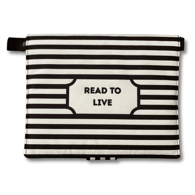 BOOK PURSE |  BOLSO PARA LIBRO | NOIR  | LONA