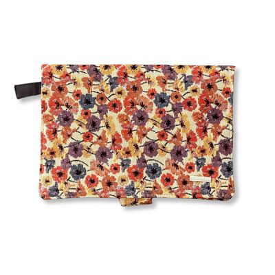 FUNDA PARA LIBROS | FLORES TEJIDAS | JACQUARD NOBLE| SOLAPA FUNDA PARA LIBROS | FLORES TEJIDAS | JACQUARD NOBLE| SOLAPA