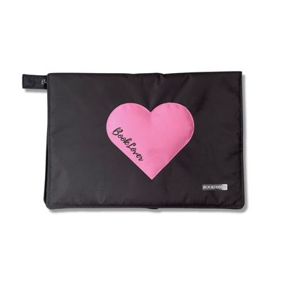 BOOK PURSE |  BOLSO PARA LIBRO | CORAZÓN | LONA