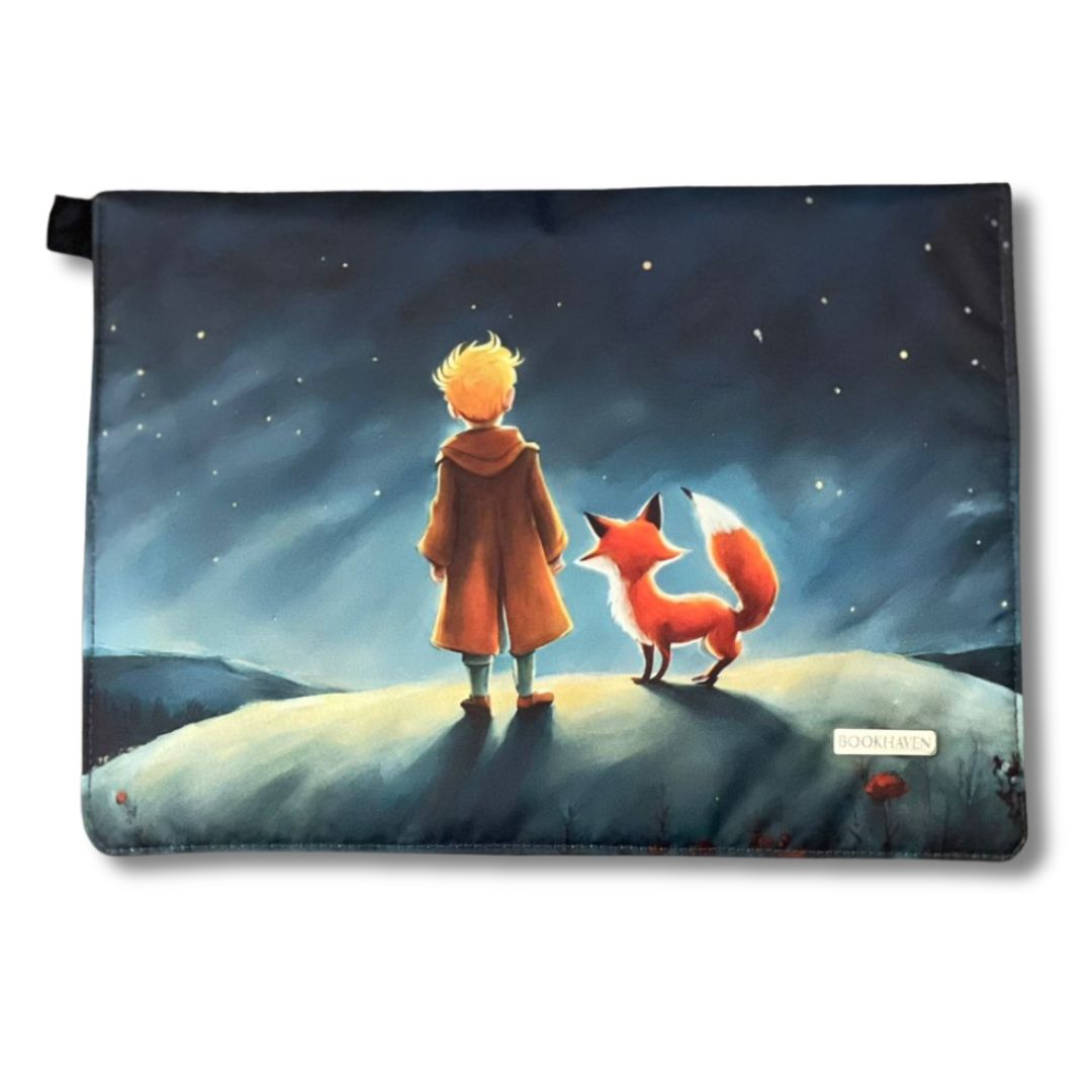 BOOK PURSE |  BOLSO PARA LIBRO | PRINCIPITO Y EL ZORRITO| LONA