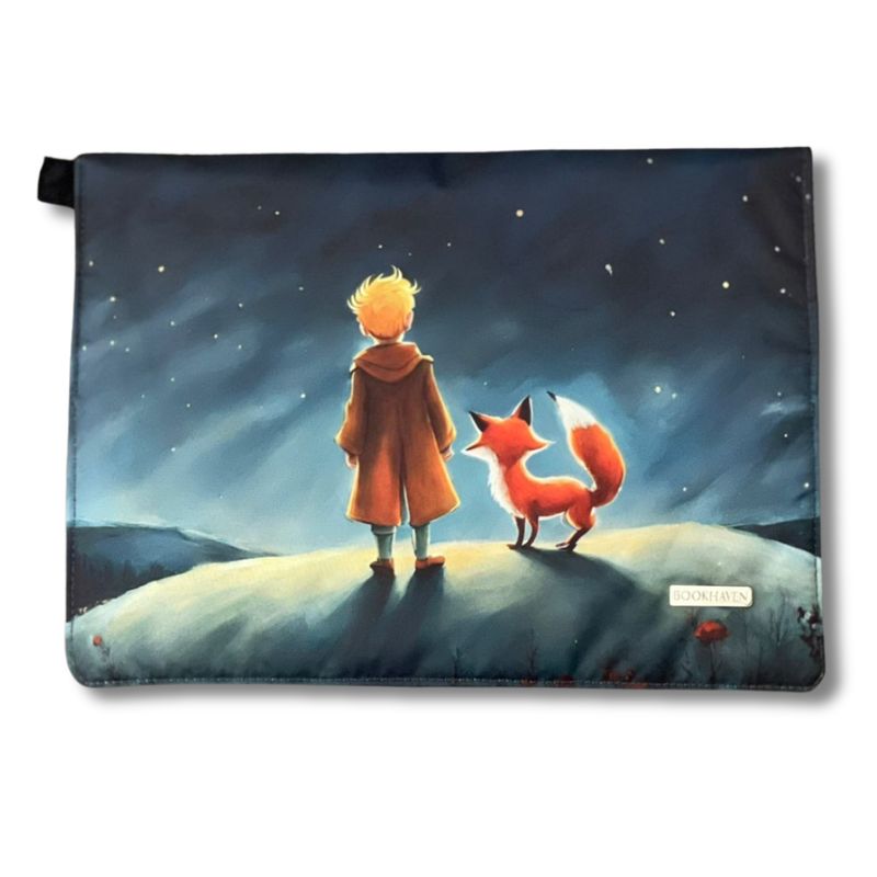 BOOK PURSE |  BOLSO PARA LIBRO | PRINCIPITO Y EL ZORRITO| LONA