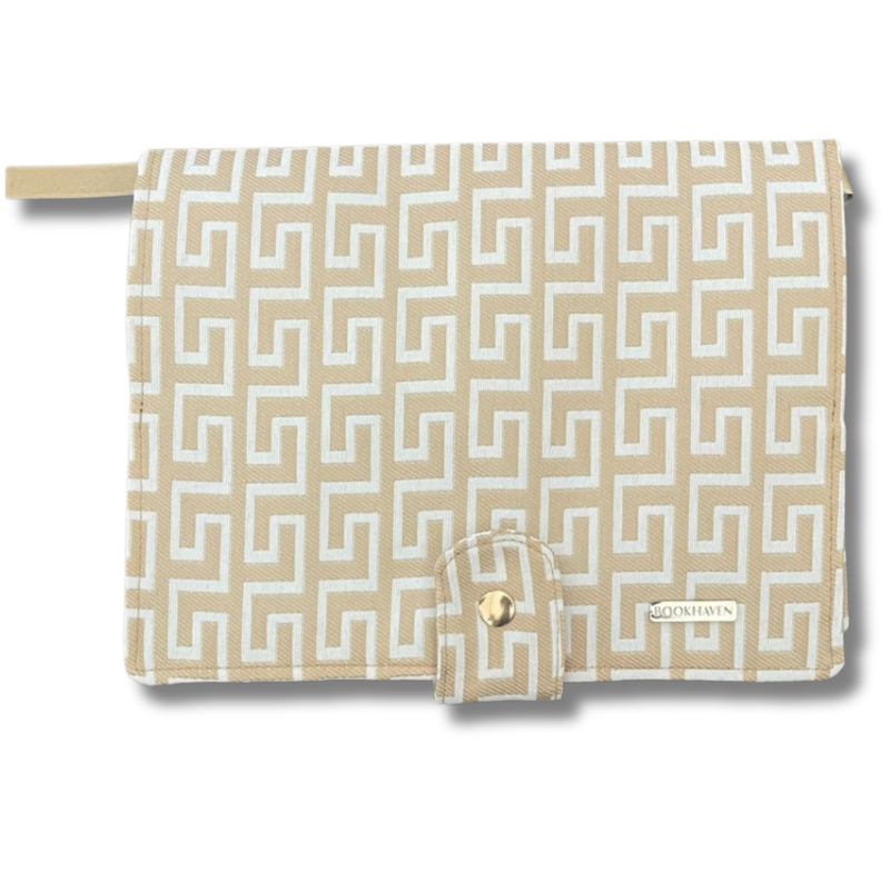 BOOK PURSE |  BOLSO PARA LIBRO | FIGURAS TEJIDAS | JACQUARD NOBLE
