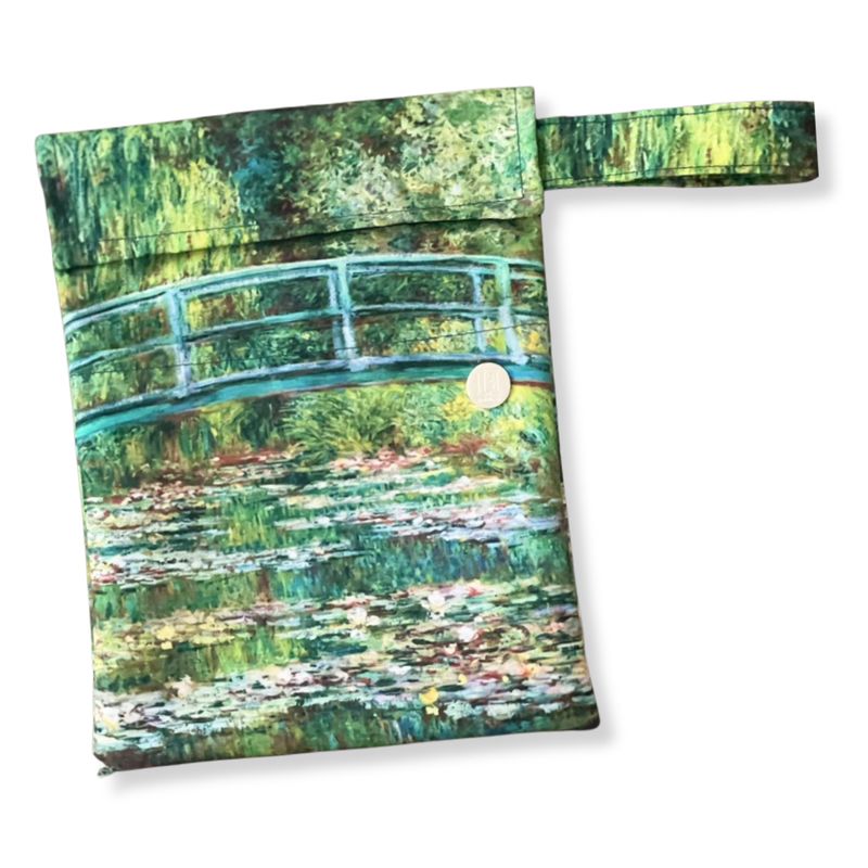 FUNDA PARA LIBROS ART ECO |  ESTANQUE DE NENÚFARES/CLAUDE MONET | LONA