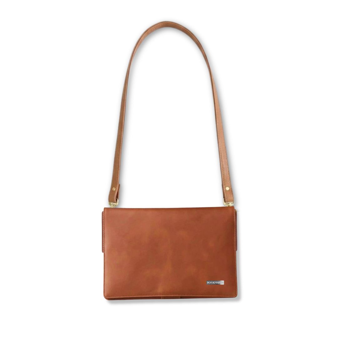 BOOK PURSE |  EDICIÓN SELECCIONADA | TERRACOTA | CUERO VEGANO