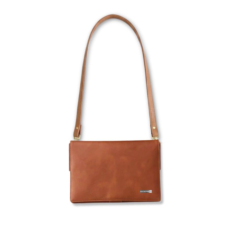 BOOK PURSE |  EDICIÓN SELECCIONADA | TERRACOTA | CUERO VEGANO