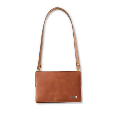 BOOK PURSE |  EDICIÓN SELECCIONADA | TERRACOTA | CUERO VEGANO