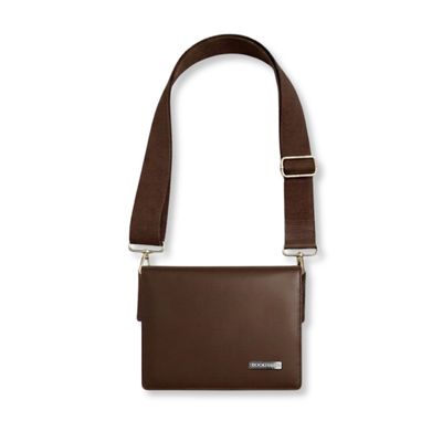 BOOK PURSE |  EDICIÓN SELECCIONADA | MARRÓN | CUERO VEGANO