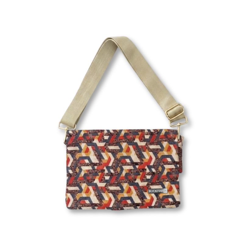 BOOK PURSE |  EDICIÓN SELECCIONADA | LAZOS TEJIDOS | JACQUARD NOBLE