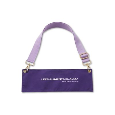 BOOK PURSE | EDICIÓN SELECCIONADA | STRAP + MARCAPÁGINA +ESTUCHE TRANSPARENTE LARGE |VIOLETA ETERNA BOOK PURSE | EDICIÓN SELECCIONADA | STRAP + MARCAPÁGINA +ESTUCHE TRANSPARENTE LARGE |VIOLETA ETERNA