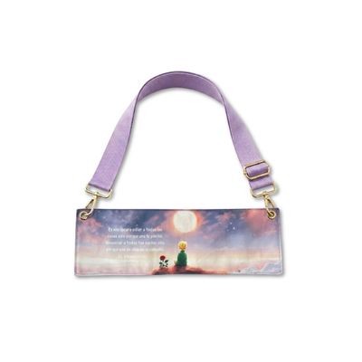 BOOK PURSE |  EDICIÓN SELECCIONADA | STRAP  + MARCAPÁGINA +ESTUCHE TRANSPARENTE LARGE |PRINCIPITO Y LAS ESTRELLAS