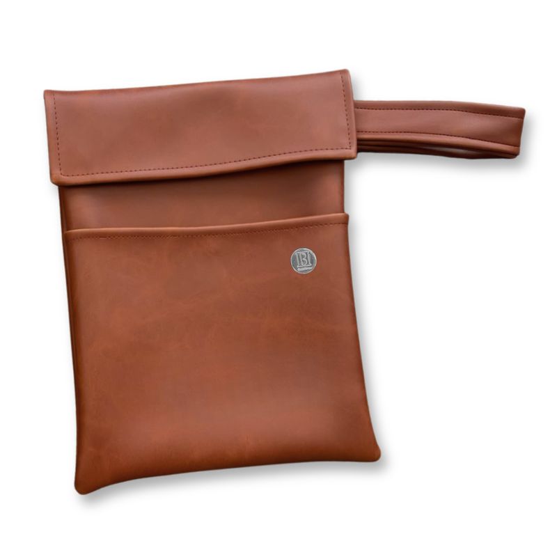 FUNDA PARA LIBROS GOLD | TERRACOTA | CUERO VEGANO