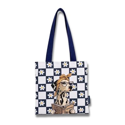 TOTE BAG/ DOTTIE READS TOTE BAG/ DOTTIE READS