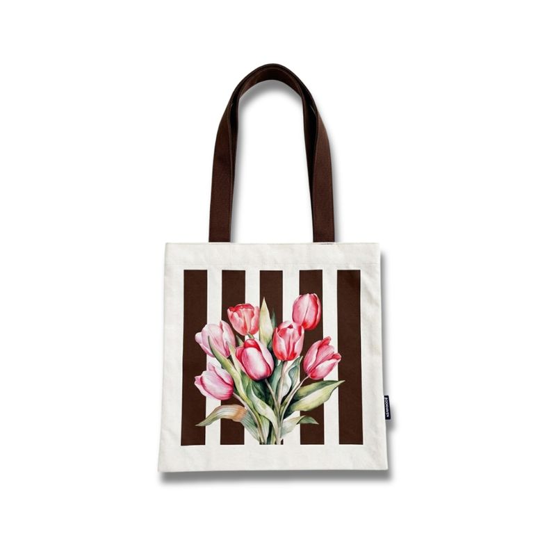 TOTE BAG/ LO QUE LEES FLORECE CONTIGO