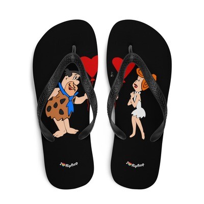 Perfect gift idea for Saint Valentine's Feast Day Flinstons Flip-Flops Baloon