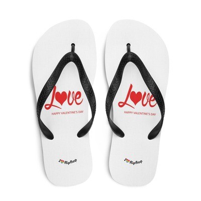 I LOVE YOU Flip Flop Unique Design and way to say it to your partner