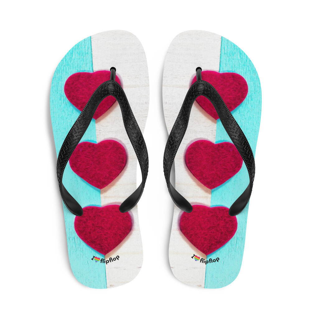 Hearts Love Bicolor Beach Footwear