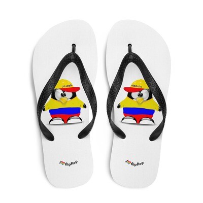 Penguin Colombia Gift Idea Flip Flop