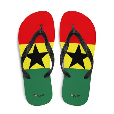 Ghana Flag Symbol Country National Nation Africa Flip-Flop
