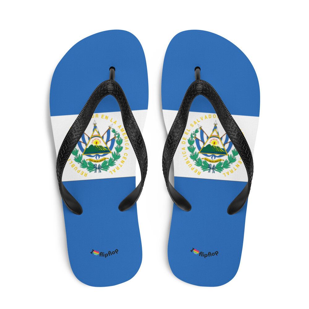Flag Country El Salvador Flip Flop Sandal Slippers