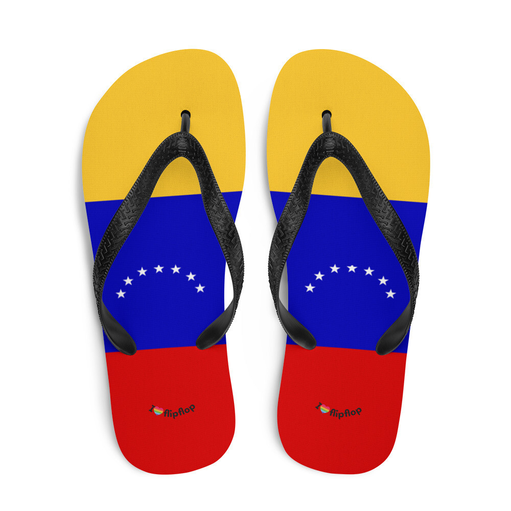 Nation Flag Venezuela Flip Flop Sleepers Sandals Unisex