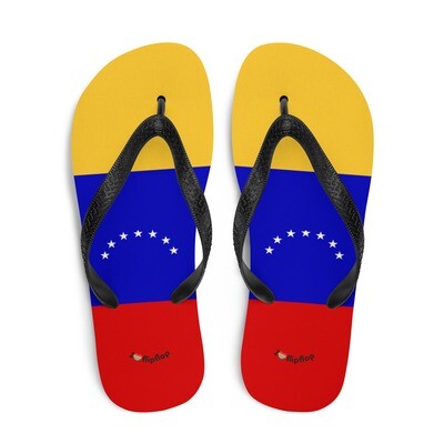 Nation Flag Venezuela Flip Flop Sleepers Sandals Unisex