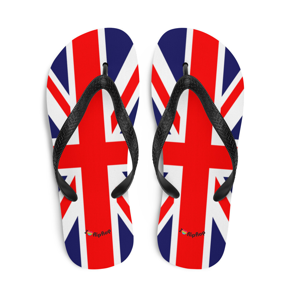 Union Jack Great Britain Flag Flip Flop Sleepers Sandals Unisex