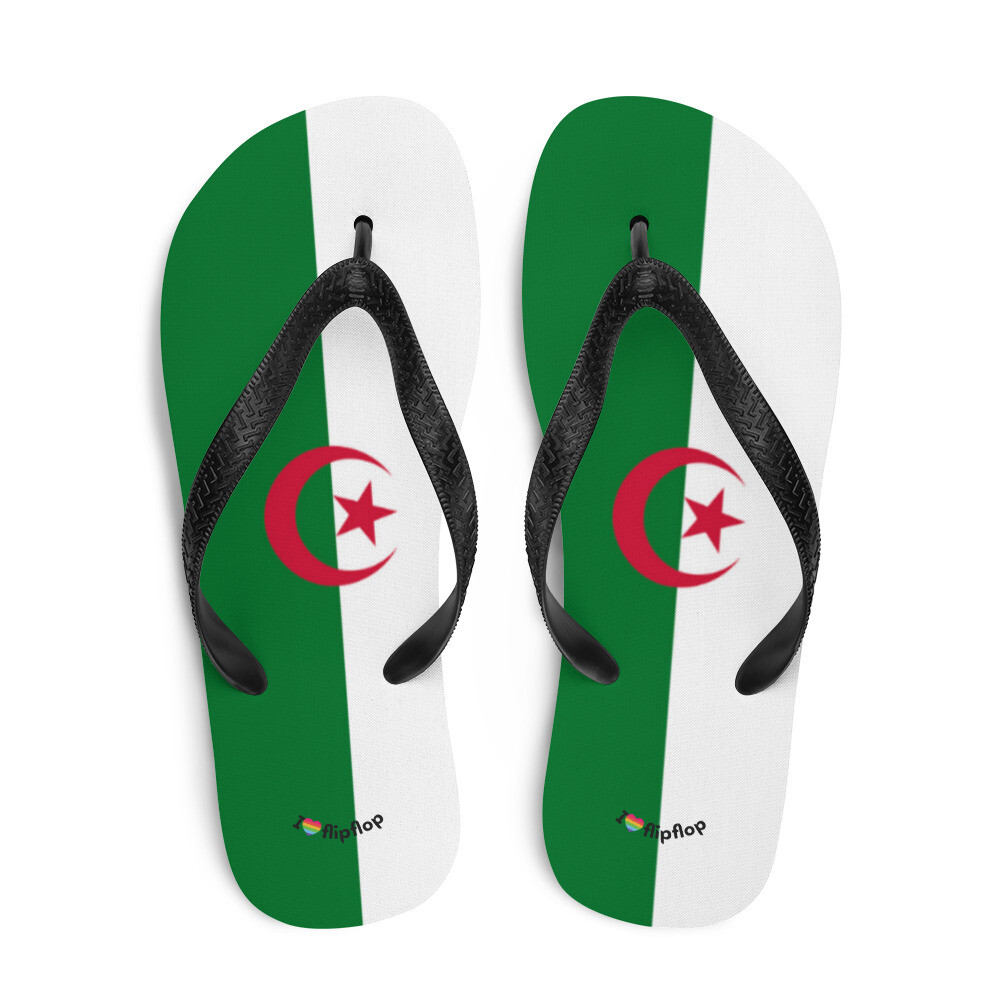 Flag Algeria National Flip Flop Sandal Slippers Unisex