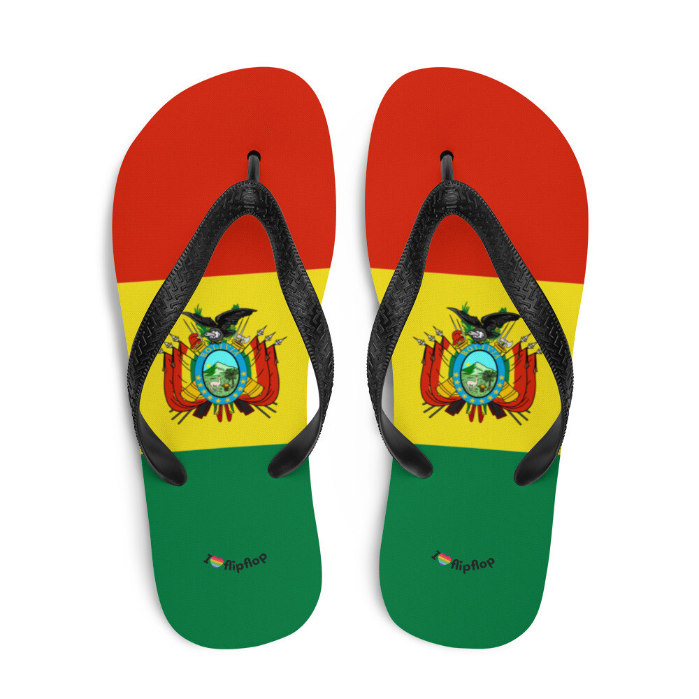 Bolivia National Flag Flip Flop Sandal Slippers Unisex