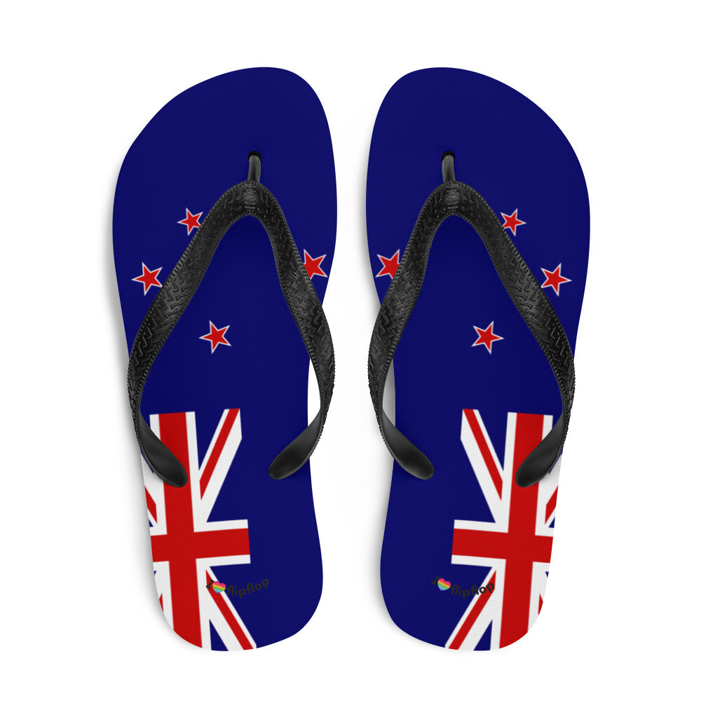 National Flag New Zealand Flip Flop Sandal Slippers Unisex