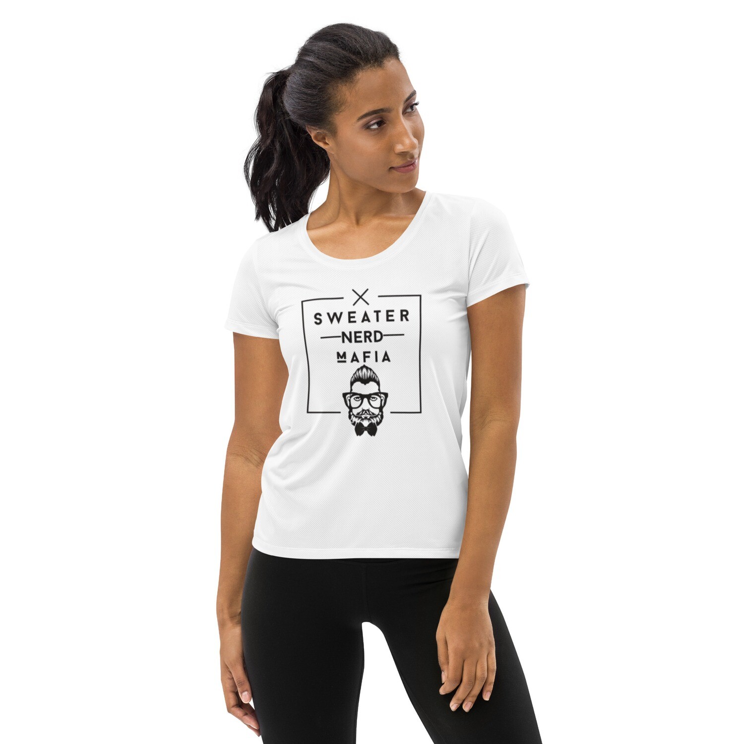 'Stache Women's Athletic T