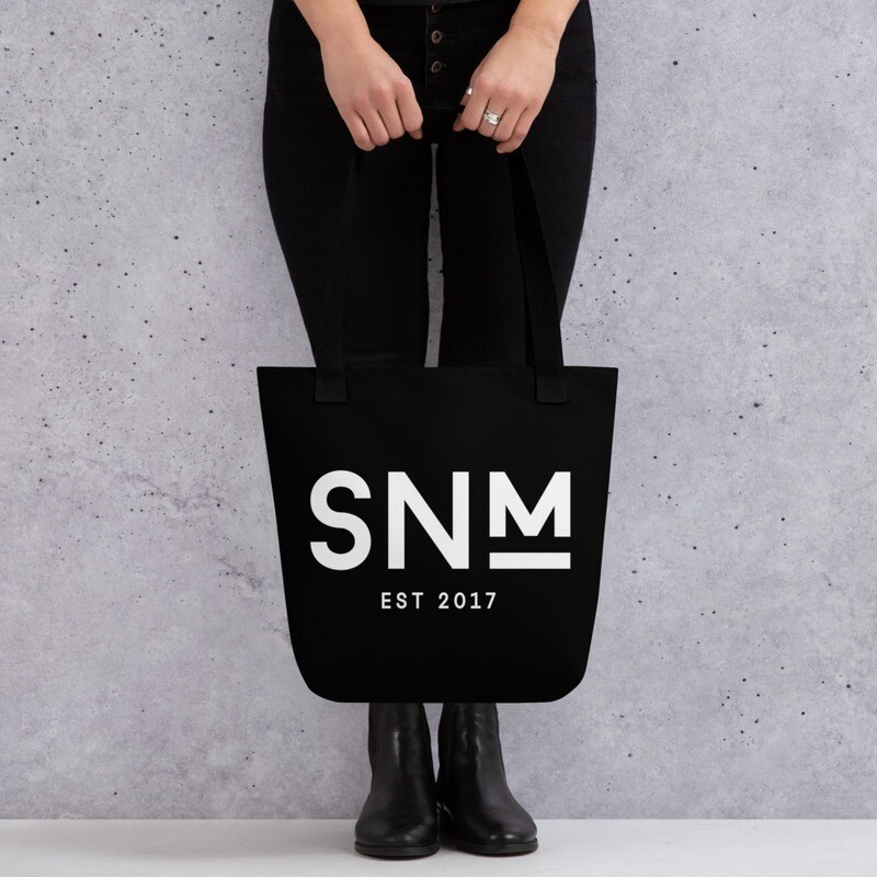 Black SNM Tote