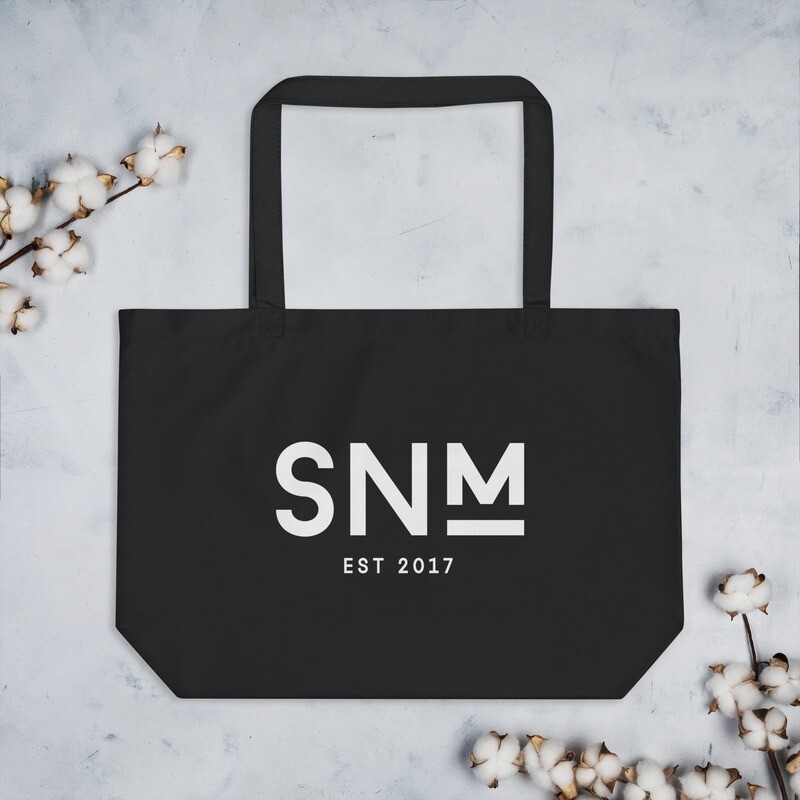 Large Black SNM Tote