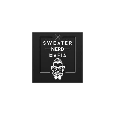 'Stache Car Magnet (5"x5")