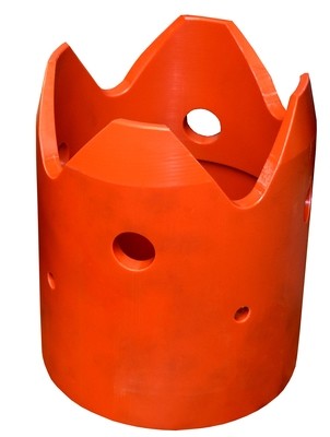 Dura Tube™ Polyethylene (Orange) Crowns