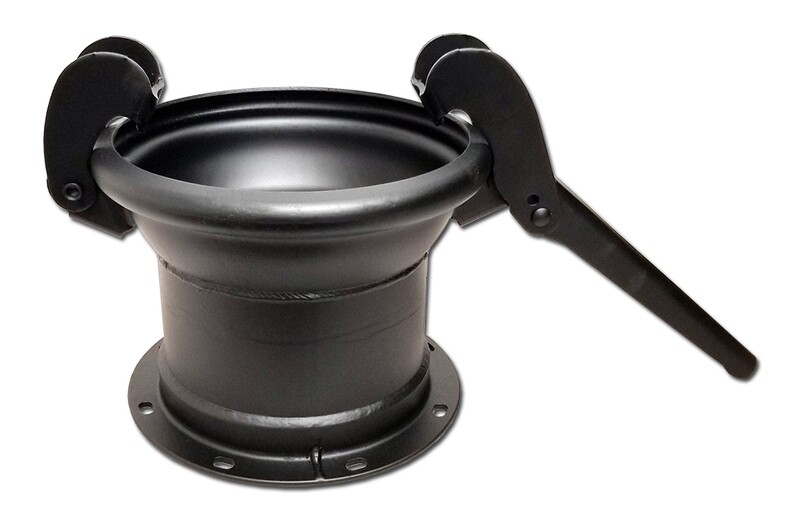 Aquatech® Style 8” to 8” Slotted Steel Flange Adapter