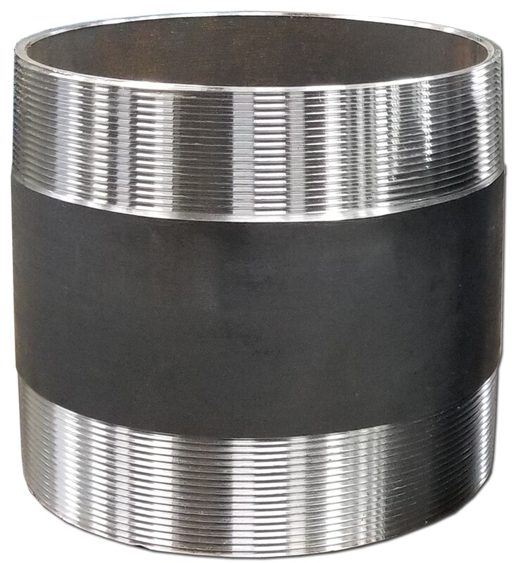 Black Steel SCH #40 Connection NPT Pipe Nipple