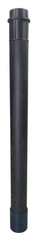 HDPE 8&quot;Male Ringlock Dig Tube w/Cuff - 78&quot;