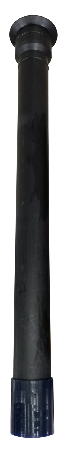 HDPE 8" to 6" Dig Tube with Flat Flange/Cuff - 78"