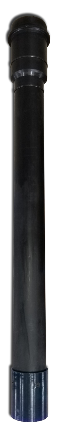HDPE 8" Male Ringlock Reduced to 6" Dig Tube w/Cuff - 78"