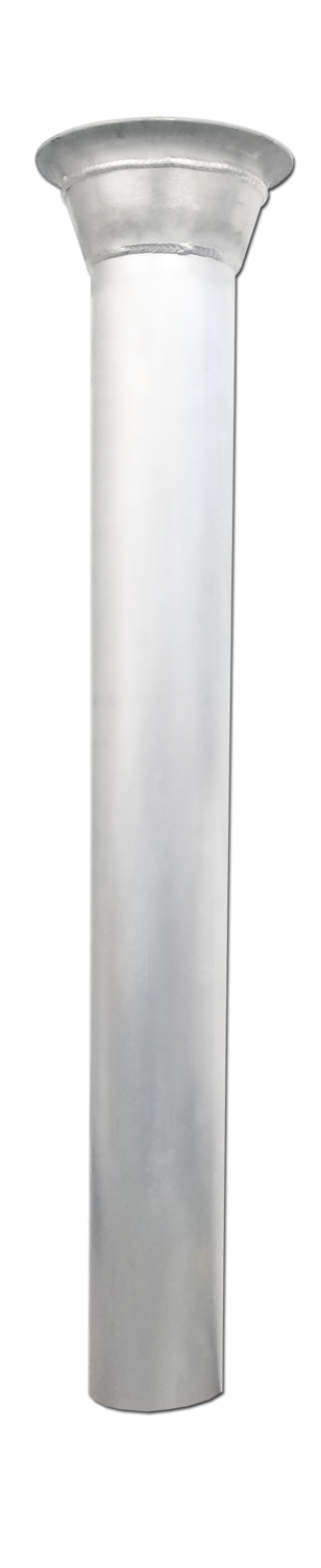 Dura Tube™ Welded Aluminum 8” to 6” Reducer Flange / Plain Tube End