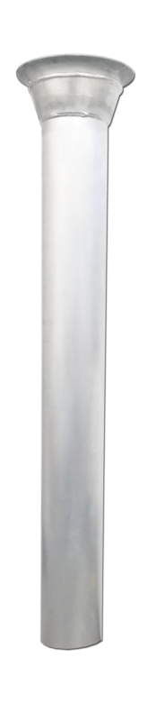 Dura Tube™ Welded Aluminum 8” to 6” Reducer Flange / Plain Tube End