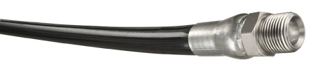 Piranha® Mainline Thermoplastic HIGH BURST Sewer Cleaning Hose - [Black - 1/2" x Up to 2500' - 4000 PSI]