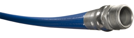 Piranha® Mainline Theromoplastic Sewer Cleaning Hose - [Blue - 1" x 500' - 3000 PSI]