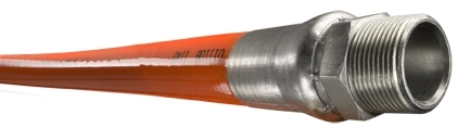 Piranha® Mainline Theromoplastic Sewer Cleaning Hose - [Orange - 5/8" x Up to 1000' - 2500 PSI]