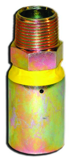 Piranha® Male Hose End - [1 1/4&quot; Male NPT End 2500 PSI]