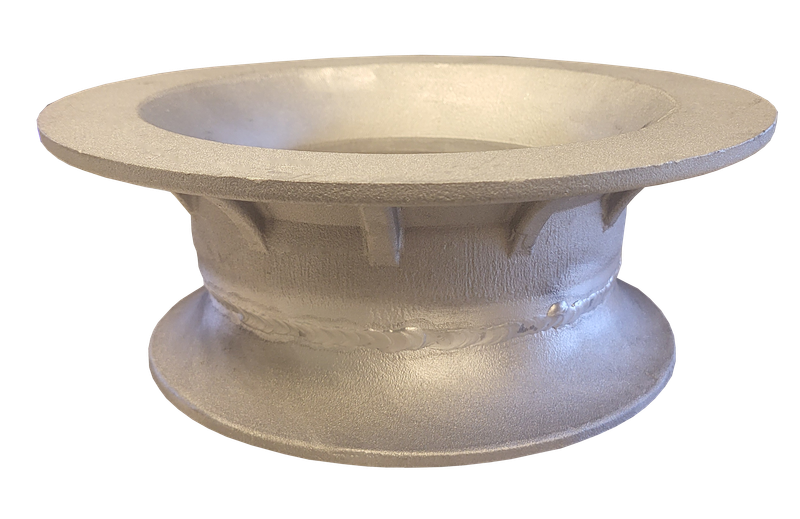 Heavy Duty Aluminum Flange Reducers - Clamp Style