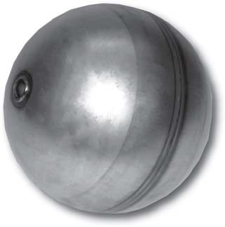 6" Vactor® / Vac-Con® Type Stainless Steel Float Ball