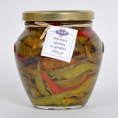 Peperoni a Sigaretta in Agrodolce