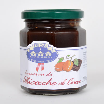 Conserva di Albicocche al Cacao